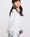 RICH MIX イヘレムキャミソール×ロングTシャツ アンサンブル キッズ メール便 対応商品商品サムネイル-6