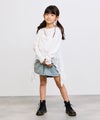 RICH MIX イヘレムキャミソール×ロングTシャツ アンサンブル キッズ メール便 対応商品商品サムネイル-6