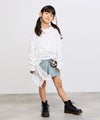 RICH MIX イヘレムキャミソール×ロングTシャツ アンサンブル キッズ メール便 対応商品商品サムネイル-7
