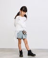 RICH MIX イヘレムキャミソール×ロングTシャツ アンサンブル キッズ メール便 対応商品商品サムネイル-14