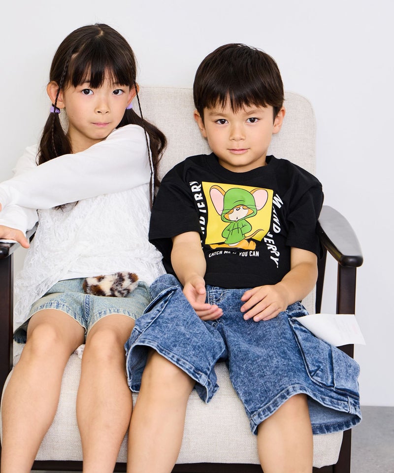 RICH MIX イヘレムキャミソール×ロングTシャツ アンサンブル キッズ メール便 対応商品商品画像-17