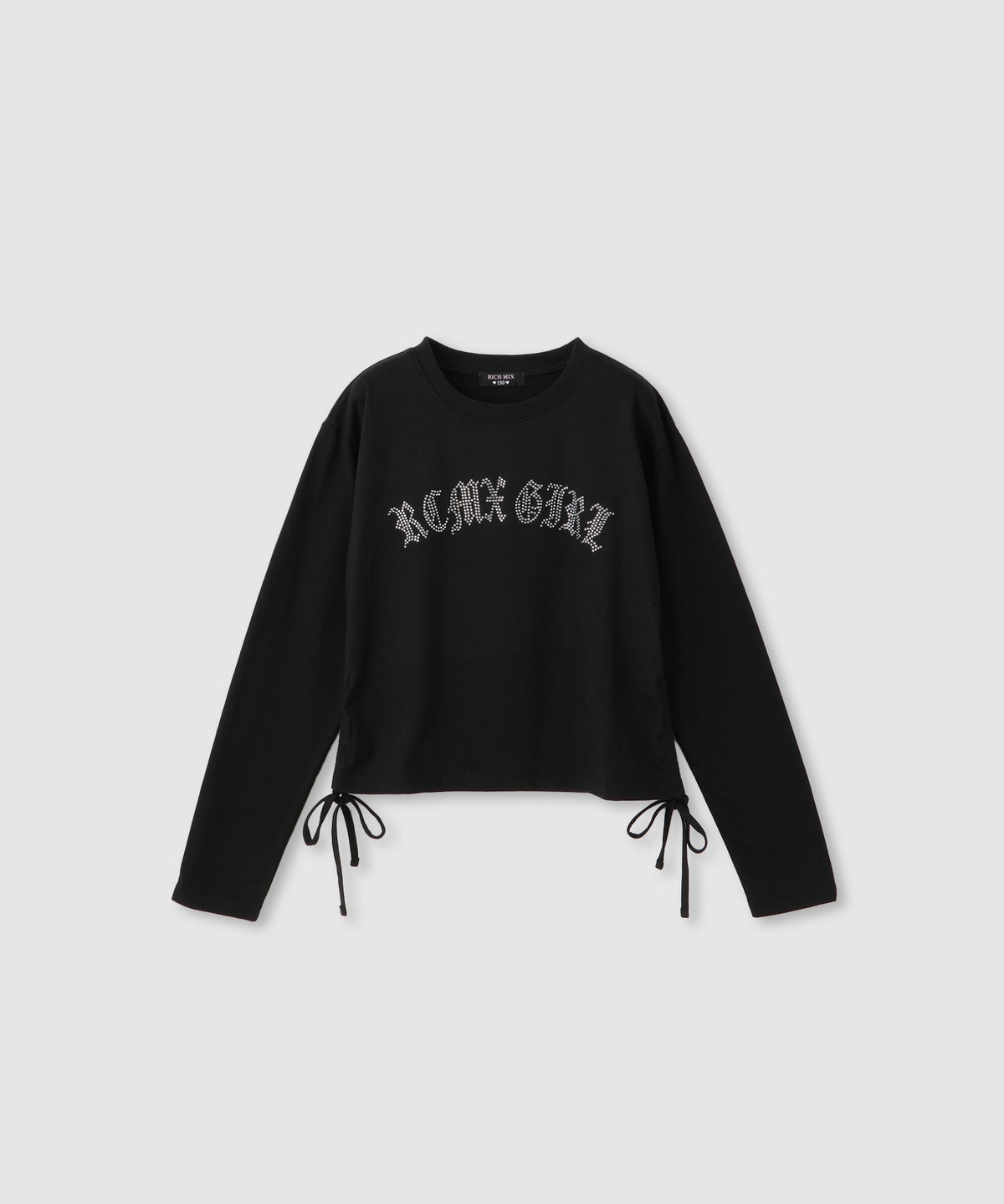 RICH MIX キラキラストーンロゴ シャーリングTシャツ キッズ メール便 対応商品