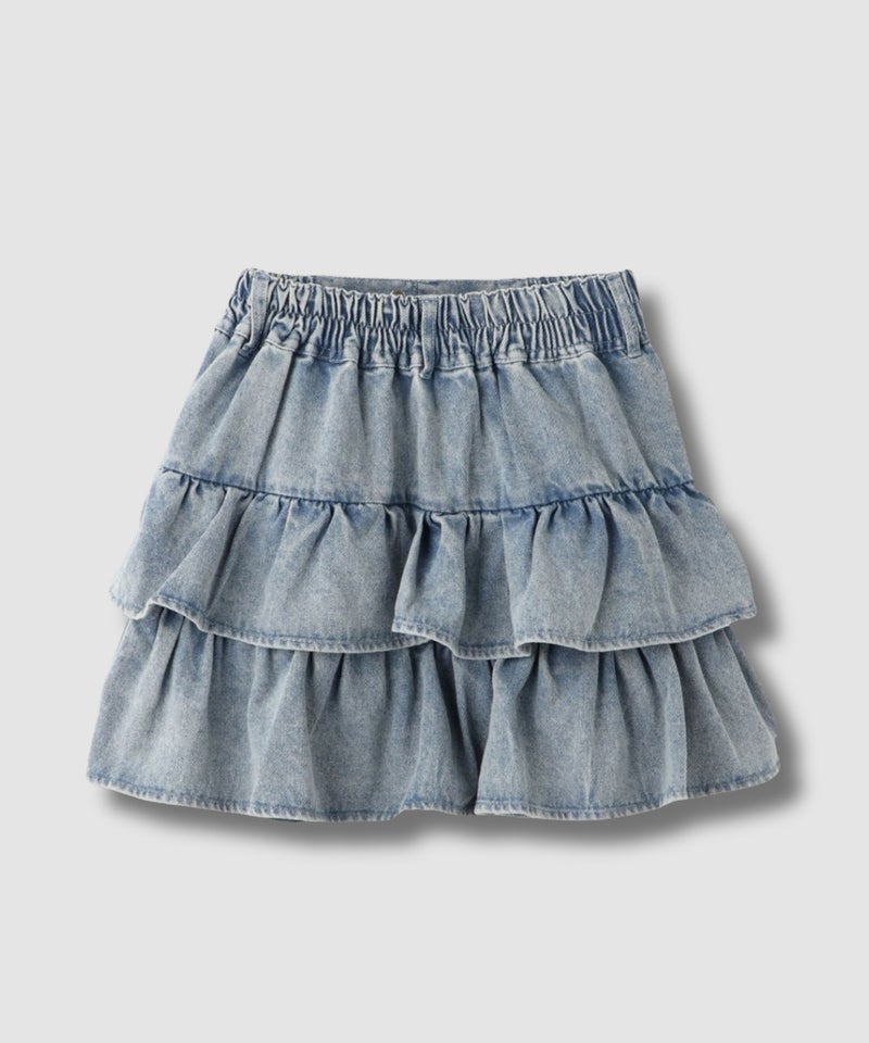 RICH MIX  ティアードスカパン ふわふわハートチャーム付き キッズ商品画像-4