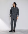 NAVY  ブリーズデニム 長袖レギュラーカラーシャツ メンズ商品サムネイル-12
