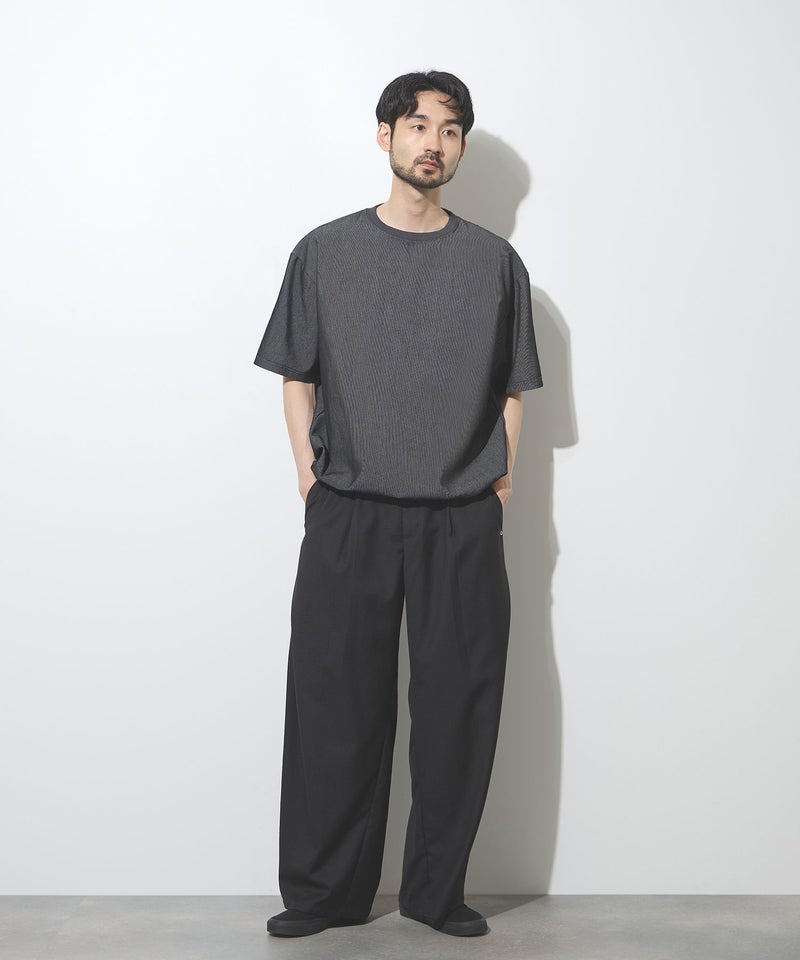 NAVY ブリーズデニム オーバーTシャツ メンズ メール便 対応商品商品画像-6