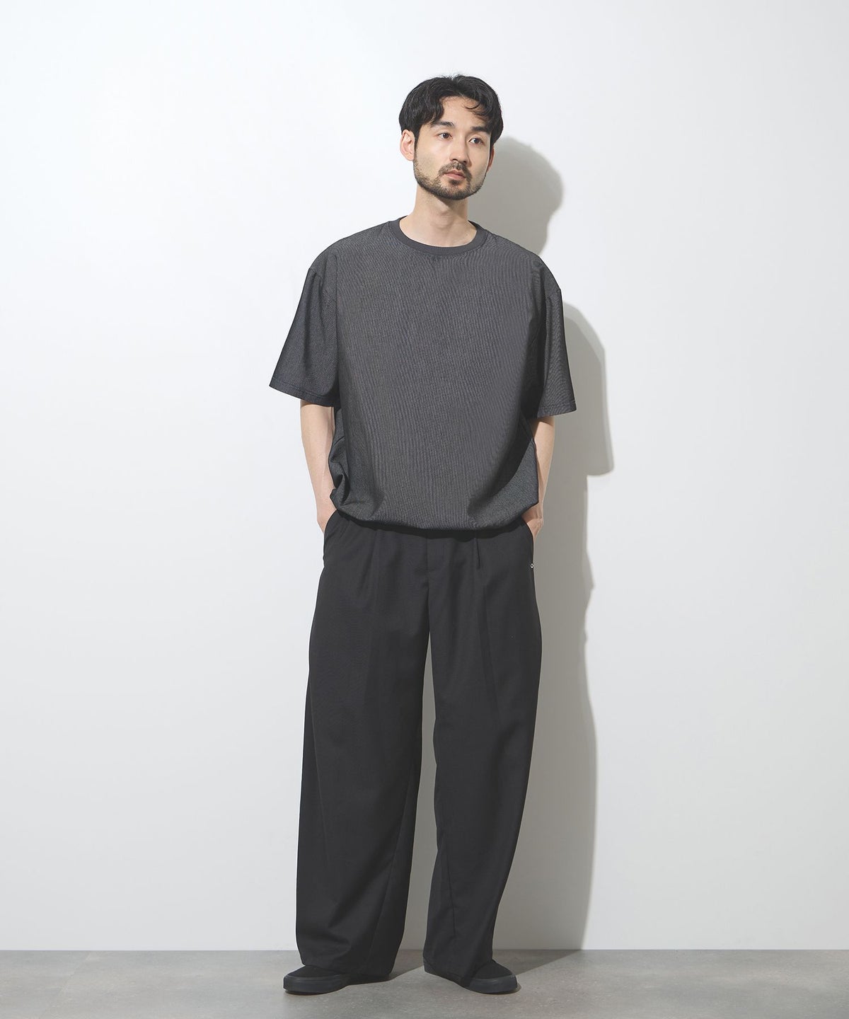 NAVY ブリーズデニム オーバーTシャツ メンズ メール便 対応商品