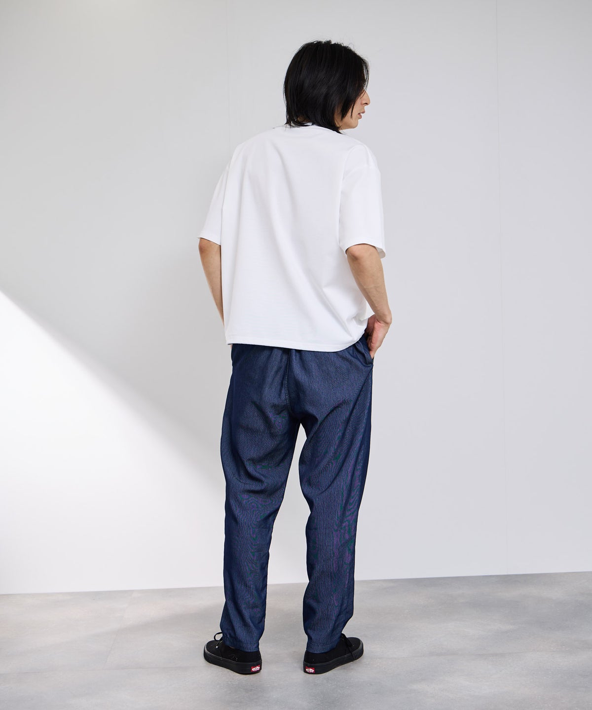 NAVY ブリーズデニム オーバーTシャツ メンズ メール便 対応商品