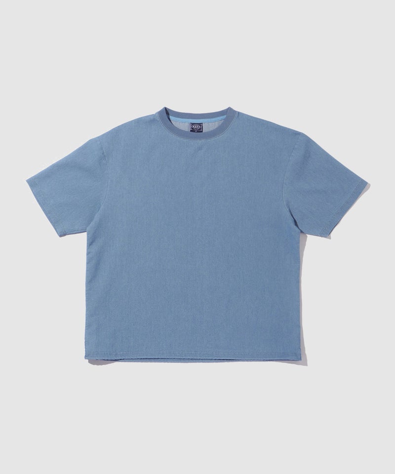 NAVY ブリーズデニム オーバーTシャツ メンズ メール便 対応商品商品画像-19