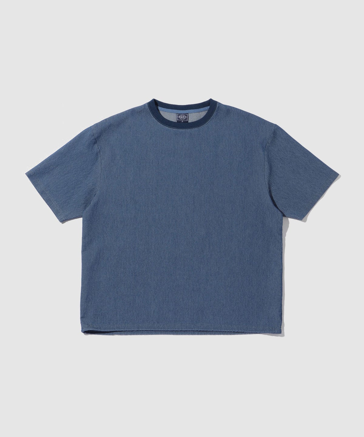 NAVY ブリーズデニム オーバーTシャツ メンズ メール便 対応商品