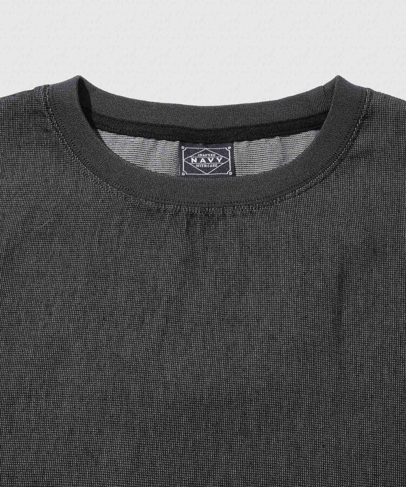 NAVY ブリーズデニム オーバーTシャツ メンズ メール便 対応商品商品画像-25