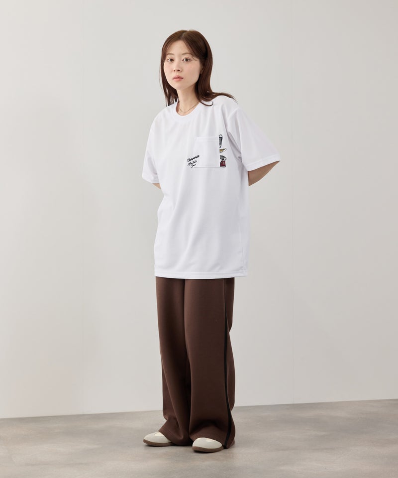 CONVERSE  ポケット刺繍Tシャツ メンズ メール便 対応商品商品画像-11