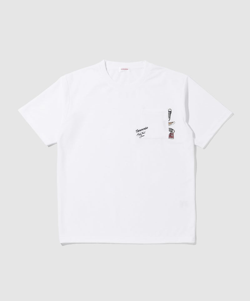 CONVERSE  ポケット刺繍Tシャツ メンズ メール便 対応商品商品画像-17
