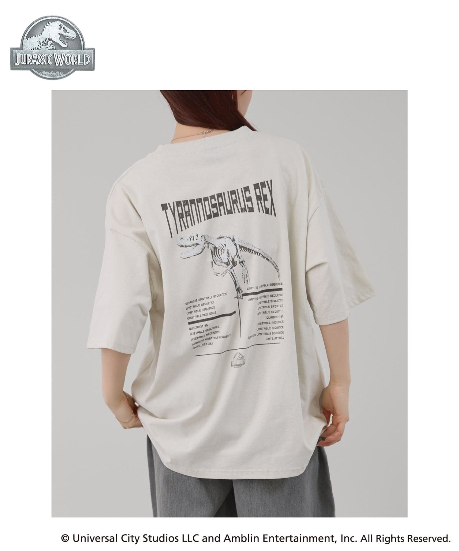 JURASSIC WORLD』/ムービーTシャツ メンズ