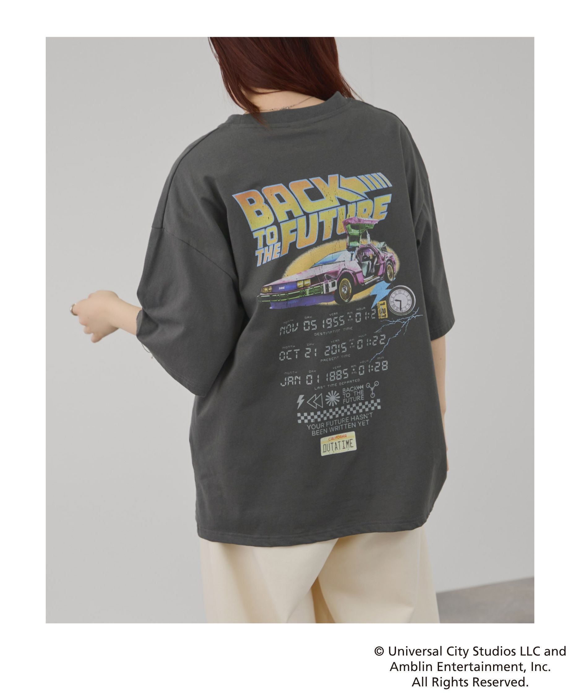 BACK TO THE FUTURE』/ムービーTシャツ メンズ