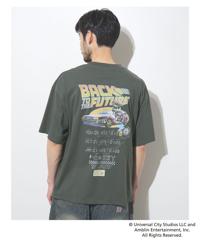 『BACK TO THE FUTURE』/ムービーTシャツ メンズ メール便 対応商品商品画像-1