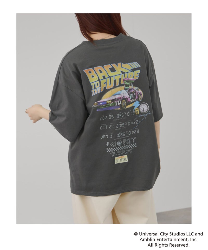 『BACK TO THE FUTURE』/ムービーTシャツ メンズ メール便 対応商品商品画像-1