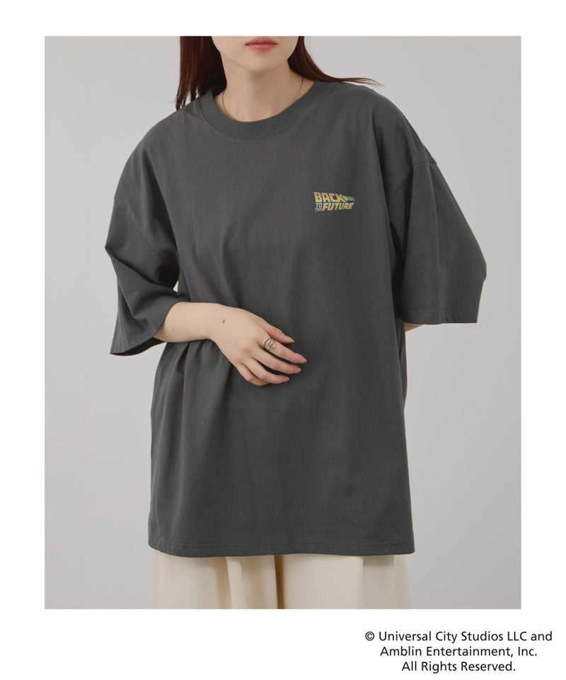 『BACK TO THE FUTURE』/ムービーTシャツ メンズ メール便 対応商品商品画像-2