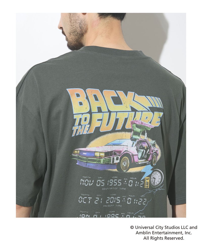 『BACK TO THE FUTURE』/ムービーTシャツ メンズ メール便 対応商品商品画像-5