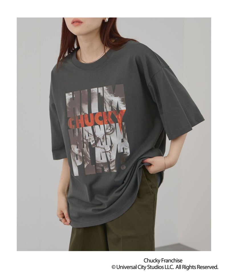 チャッキー /ムービーTシャツ メンズ メール便 対応商品商品画像-1