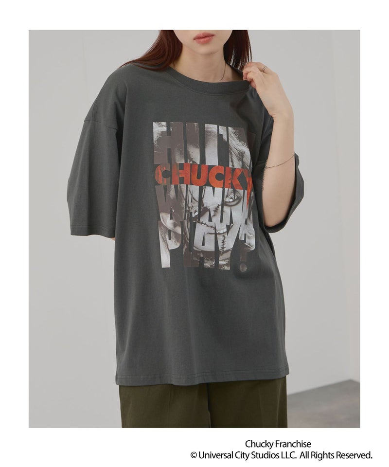 チャッキー /ムービーTシャツ メンズ メール便 対応商品商品画像-3