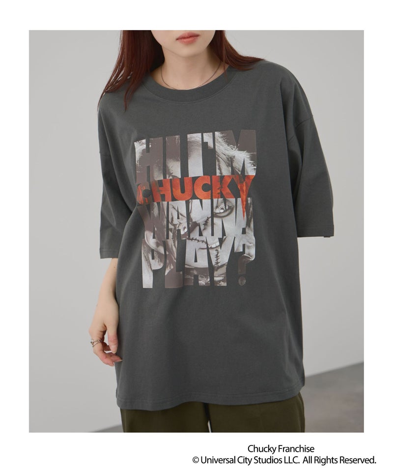 チャッキー /ムービーTシャツ メンズ メール便 対応商品商品画像-4