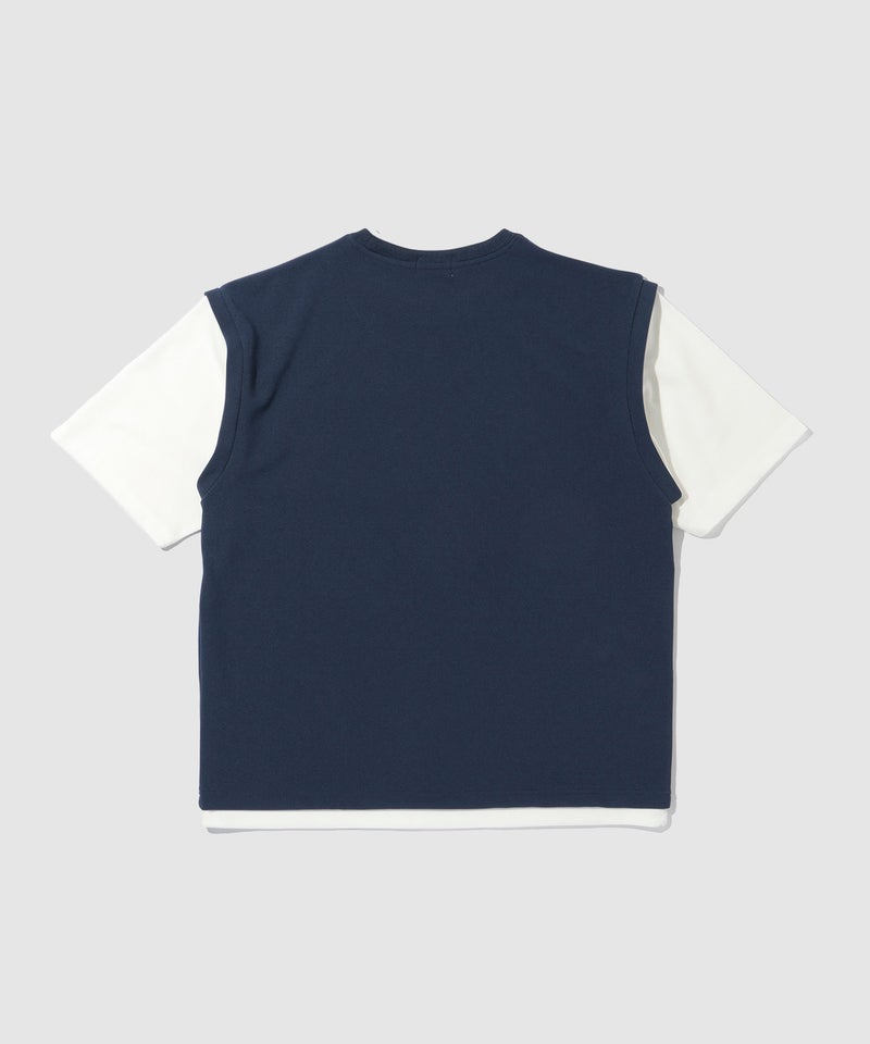 CONVERSE フェイクベストTシャツ メンズ メール便 対応商品商品画像-4