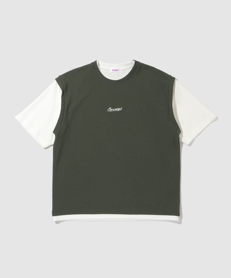 CONVERSE フェイクベストTシャツ メンズ メール便 対応商品商品画像-13