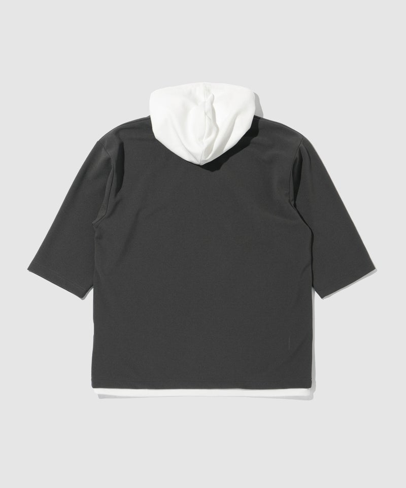 CONVERSE フェイクTパーカー メンズ メール便 対応商品商品画像-4