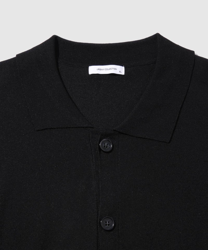 URBAN COLLECTION ポリニット ポロカーディガン メンズ商品画像-22