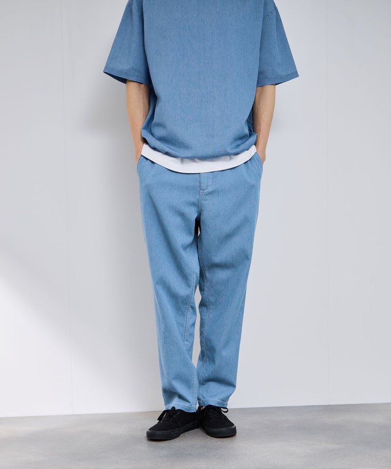 NAVY  ブリーズデニム イージーパンツ メンズ商品画像-3