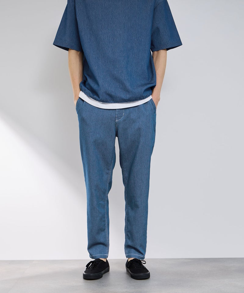 NAVY  ブリーズデニム イージーパンツ メンズ商品画像-17