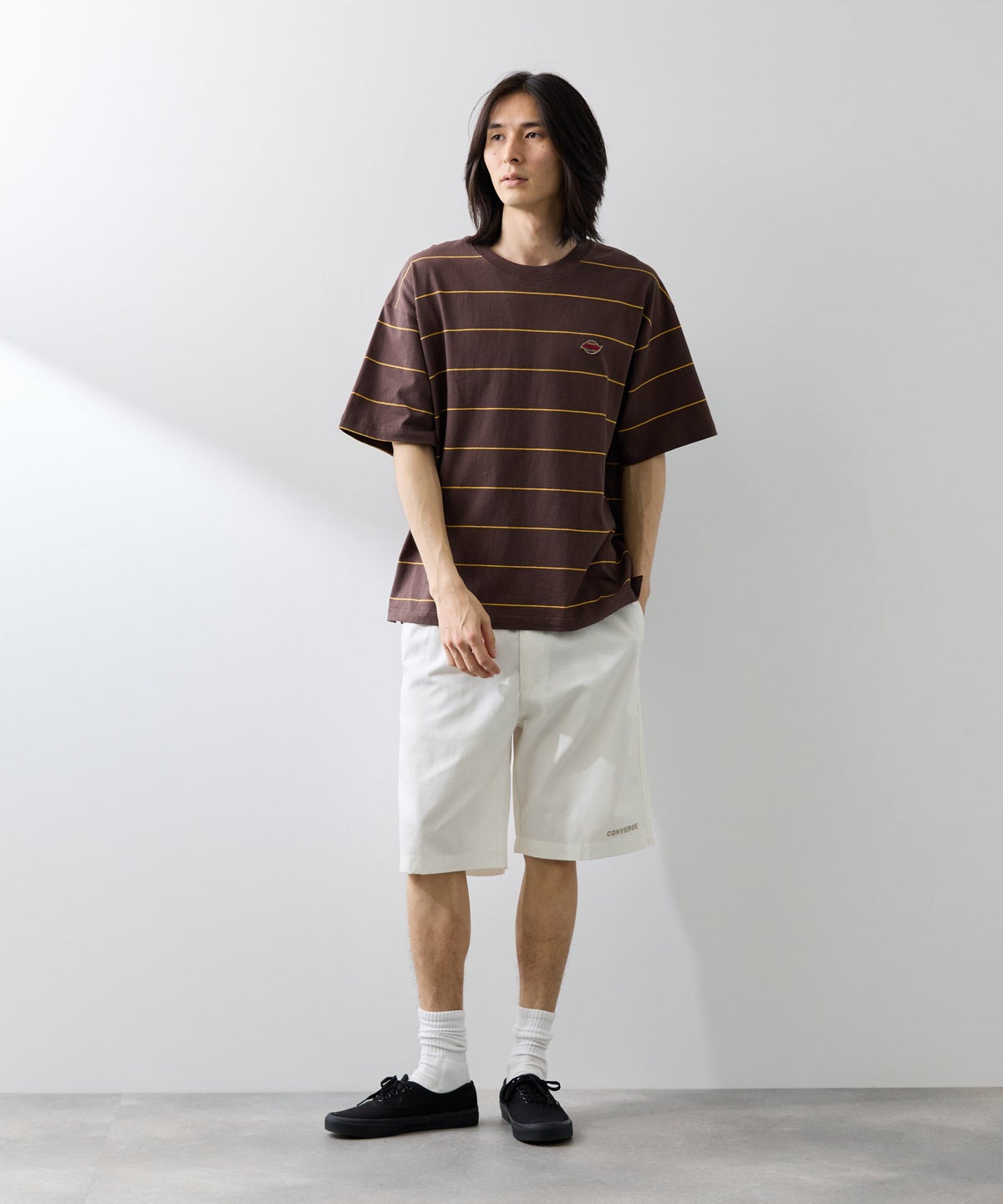CONVERSE ツイルショートパンツ メンズ