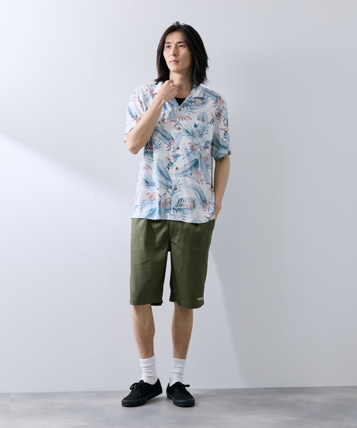 CONVERSE ツイルショートパンツ メンズ