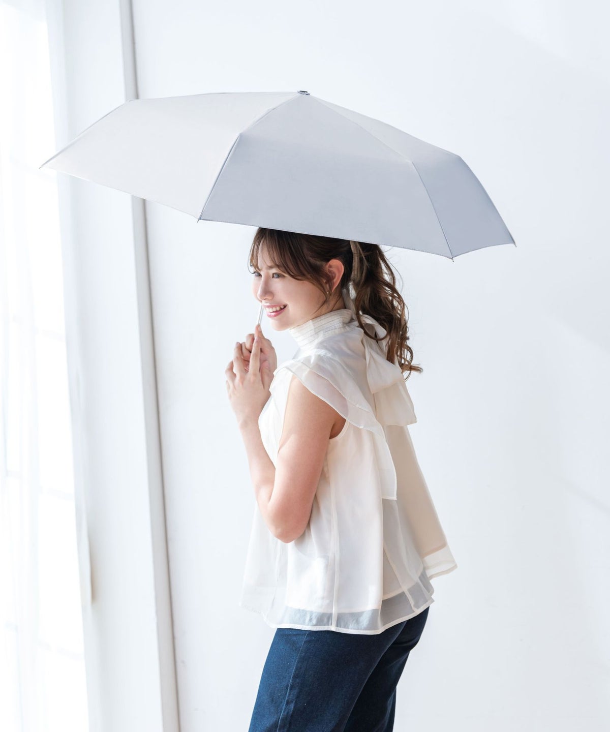 折りたたみ傘 晴雨兼用 UVカット 完全遮光 軽量 コンパクト 55cm 男女兼用