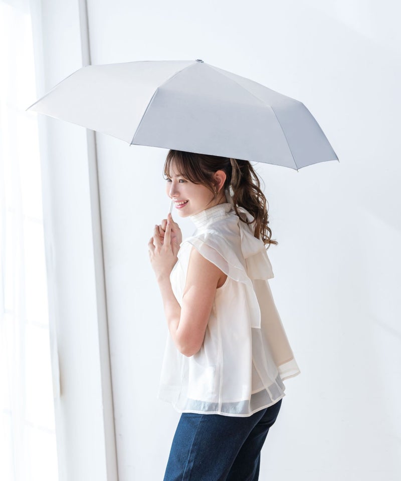 折りたたみ傘 晴雨兼用 UVカット 完全遮光 軽量 コンパクト 55cm 男女兼用商品画像-3