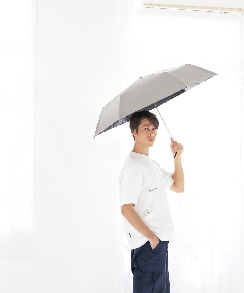 折りたたみ傘 晴雨兼用 UVカット 完全遮光 軽量 コンパクト 55cm 男女兼用商品画像-5