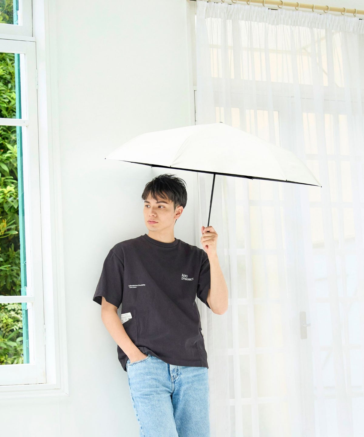 自動開閉 折りたたみ傘 55cm 日傘 UVカット 晴雨兼用