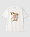CONVERSE  ぼかしプリントTシャツ レディース メール便 対応商品商品サムネイル-1