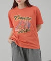 CONVERSE  ぼかしプリントTシャツ レディース メール便 対応商品商品サムネイル-3