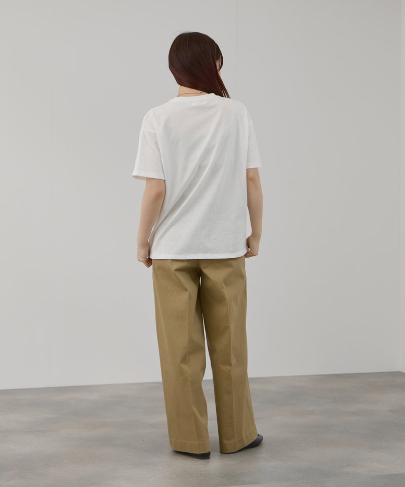 CONVERSE  ぼかしプリントTシャツ レディース メール便 対応商品商品画像-7