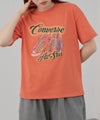CONVERSE ぼかしプリントTシャツ レディース メール便 対応商品商品サムネイル-12