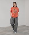 CONVERSE ぼかしプリントTシャツ レディース メール便 対応商品商品サムネイル-14