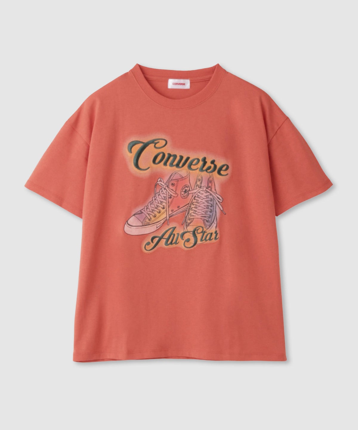 CONVERSE ぼかしプリントTシャツ レディース メール便 対応商品