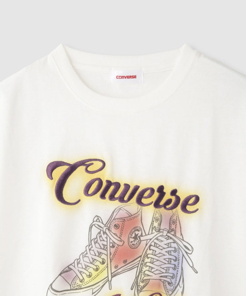 CONVERSE  ぼかしプリントTシャツ レディース メール便 対応商品商品画像-20