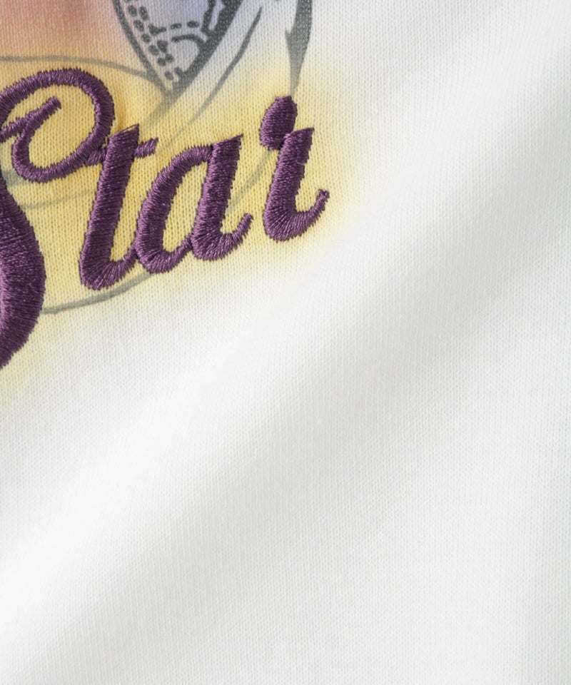 CONVERSE ぼかしプリントTシャツ レディース メール便 対応商品商品画像-23