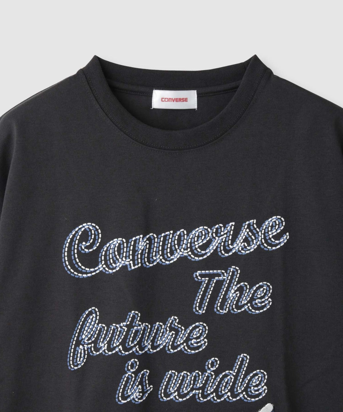 CONVERSE 刺繍プリントTシャツ レディース メール便 対応商品