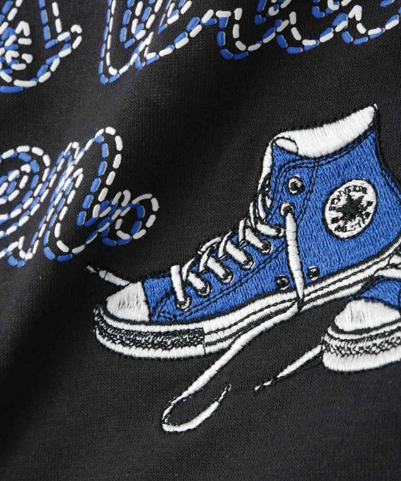 CONVERSE 刺繍プリントTシャツ レディース メール便 対応商品商品画像-23