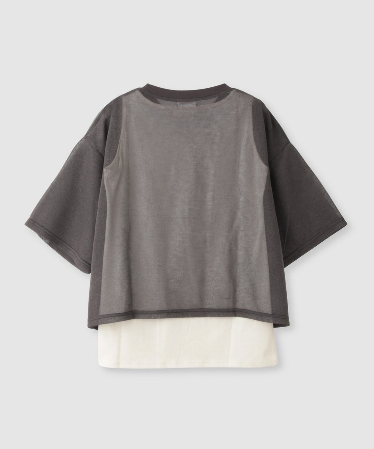 CONVERSE 透かし無地Tシャツアンサンブル レディース