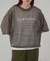 CONVERSE 透かし無地Tシャツアンサンブル レディース商品サムネイル-3