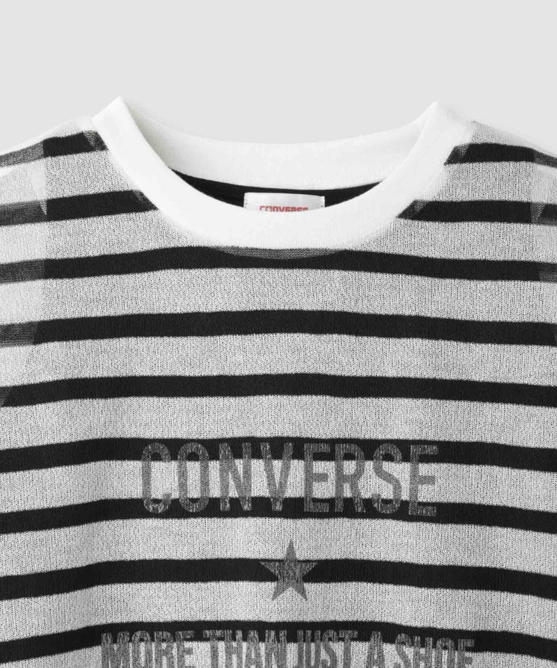 CONVERSE  透かしボーダーTシャツアンサンブル レディース商品画像-6